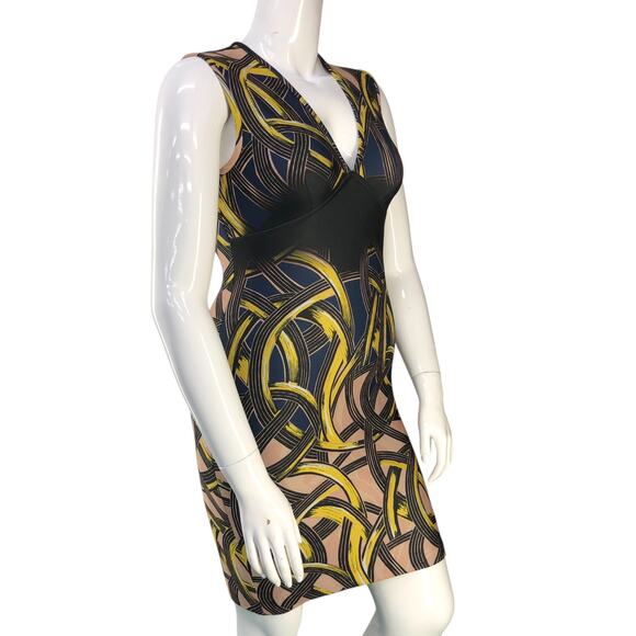 Yigal Azrouel Womens Size 12 Dress Scuba Sheath Sleeveless Stretch USA Made - Picture 10 of 14